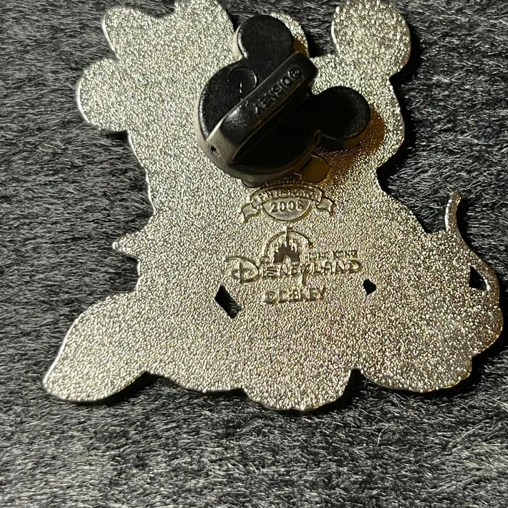 2008 Hong Kong Minnie Mickey‎ Pluto Disney Land Pin